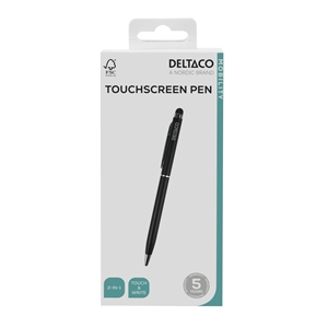Deltaco - 2-in-1 Touch Screen Pen, set foran i æsken
